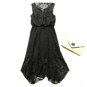 Black lace dress by Style and Co